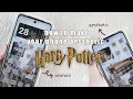how to make your phone aesthetic - harry potter theme