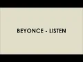 BEYONCE - LISTEN