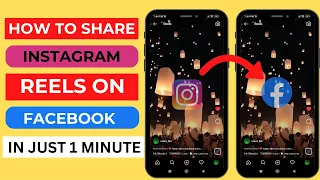 How To Share Instagram Reels On Facebook Upload Reels From Instagram Insta To FB 