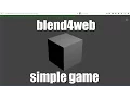A Simple Game With A Score And A Timer Running In A Web Page A 3D Blender blend4web Tutorial