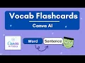 Create Flashcards with Canva Code