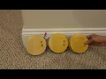 3x FireX 120-1072B smoke alarm interconnection demo