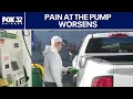 Illinois gas prices spike again as pain at the pump worsens