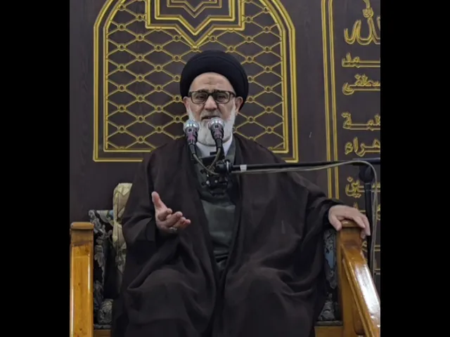 ⁣ارى عمري مؤذنا بالذهاب- مع ابيات - السيد حامد السبتي