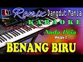 Download Lagu Benang Biru || Karaoke Meggy Z (Nada Pria) Dj Mix Dut Orgen Tunggal