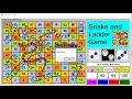 SE03 Snake And Ladder Board Game on Computer Demo 1 - 3 Players 1
