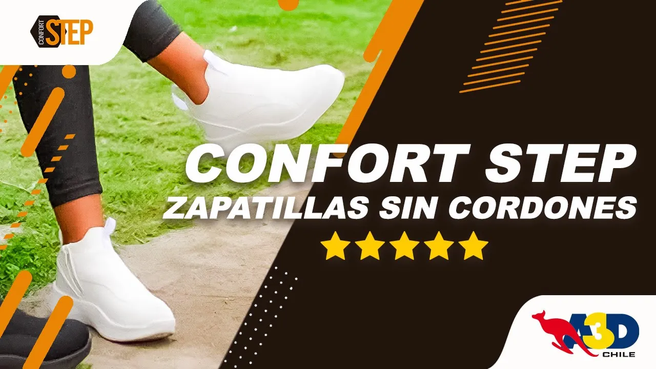 Confort Step - Zapatillas sin cordones