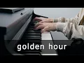 Download Lagu JVKE - golden hour (Piano Cover by Riyandi Kusuma)