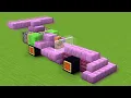 How to build a WORKING SPORT CAR in Minecraft Redstone Tutorial