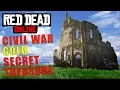 RED DEAD ONLINE CIVIL WAR TREASURE - SECRET CHURCH GOLD STASH