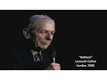 Download Lagu Leonard Cohen - Anthem (w/lyrics) London 2008