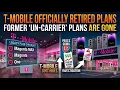 T-Mobile Customers It Just Happened Plans Retired Prices Increased