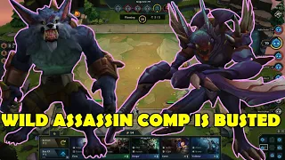 League of Legends (Teamfight Tactics) - WILD ASSASSIN COMP IS BUSTED (Funny Moments)