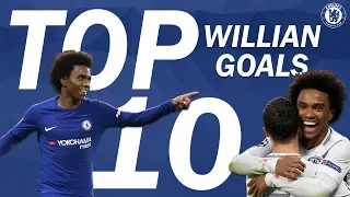 top 10 willian goals chelsea tops