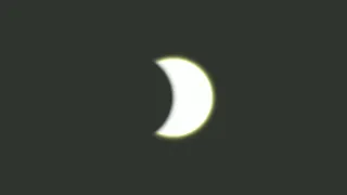 Solar Eclipse projection by HTML and CSS Comment for source code