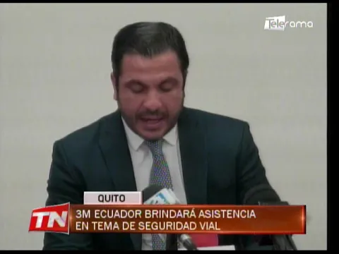 3M Ecuador brindará asistencia en tema de seguridad vial