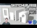 Getting Started with SketchUp FREE in 2025 Part 1