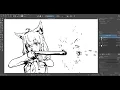 Stream Lineart Practice with Shirakami Fubuki