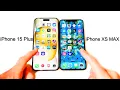 iPhone 15 Plus vs iPhone XS Max Speed Test