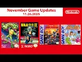 NES, Game Boy – Nintendo Classics – November 2025 Game Updates