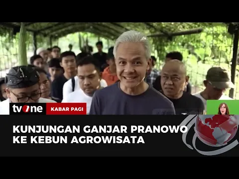 Ganjar Pranowo Belajar Inovasi Pertanian di Kebun Agrowisata