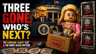 Why Karoline Leavitt QUIT Trump s 3rd Press Secretary Resigns Political Satire Lego Rap
