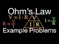 Ohm s Law Example Problems