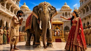 👑রাজকন্যাকে বিয়ে করতে হলে বুনো হাতিটাকে বশ করতে হবে |😯|রাজ্যের সব বীর হার মানল, তারপর রাখাল যা করল✨