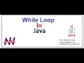 Java Tutorial For Beginners How To Use While Loop in Java Manish Nain