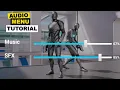 How To Make A Volume Setting Menu In Unreal Engine 5 With Save and Load