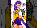 Rumi KPOP Demon Hunters Coloring Pages