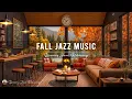 Download Lagu Cozy Fall Coffee Shop Ambience 🍂 Smooth Jazz Music \u0026 Crackling Fireplace for Calm \u0026 Chill