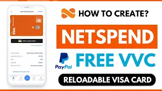 How to Create NetSpend Bank 2026 - How to Get Free VVC 2026 For PayPal