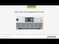 GW Instek ASR-3300 - Fuente de alimentación CA / CC programable de 3 kVA - Video 3 of 1