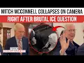 Lagu Mitch McConnell Falls Hard After Getting Hit with ICE Question; Cameras Capture Every Second