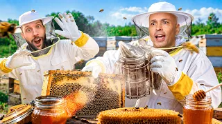 Eric Judor se fait attaquer par des abeilles aux Caraïbes ! ( On a créé notre miel ! )
