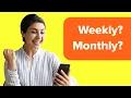How OFTEN do you GET PAID