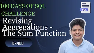 Revising Aggregations - The Sum Function 100 Days SQL HackerRank Problems