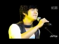 Kim Bum singing at Shanghai Fanmeet