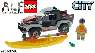 Lego City 60240 Kayak Adventure Speed Build