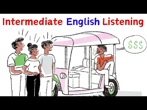 The Evil Tuktuk Driver! - English Listening Intermediate - Comprehensible Input B1