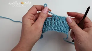 INVISIBLE DECREASE FRONT POST DOUBLE CROCHET versus FRONT POST DOUBLE CROCHET TWO TOGETHER