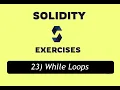 23-While Loops