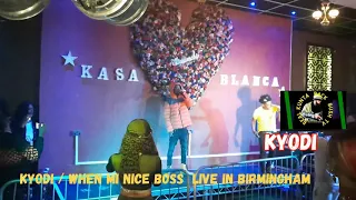 kyodi when mi nice boss live in birmingham uk show mad