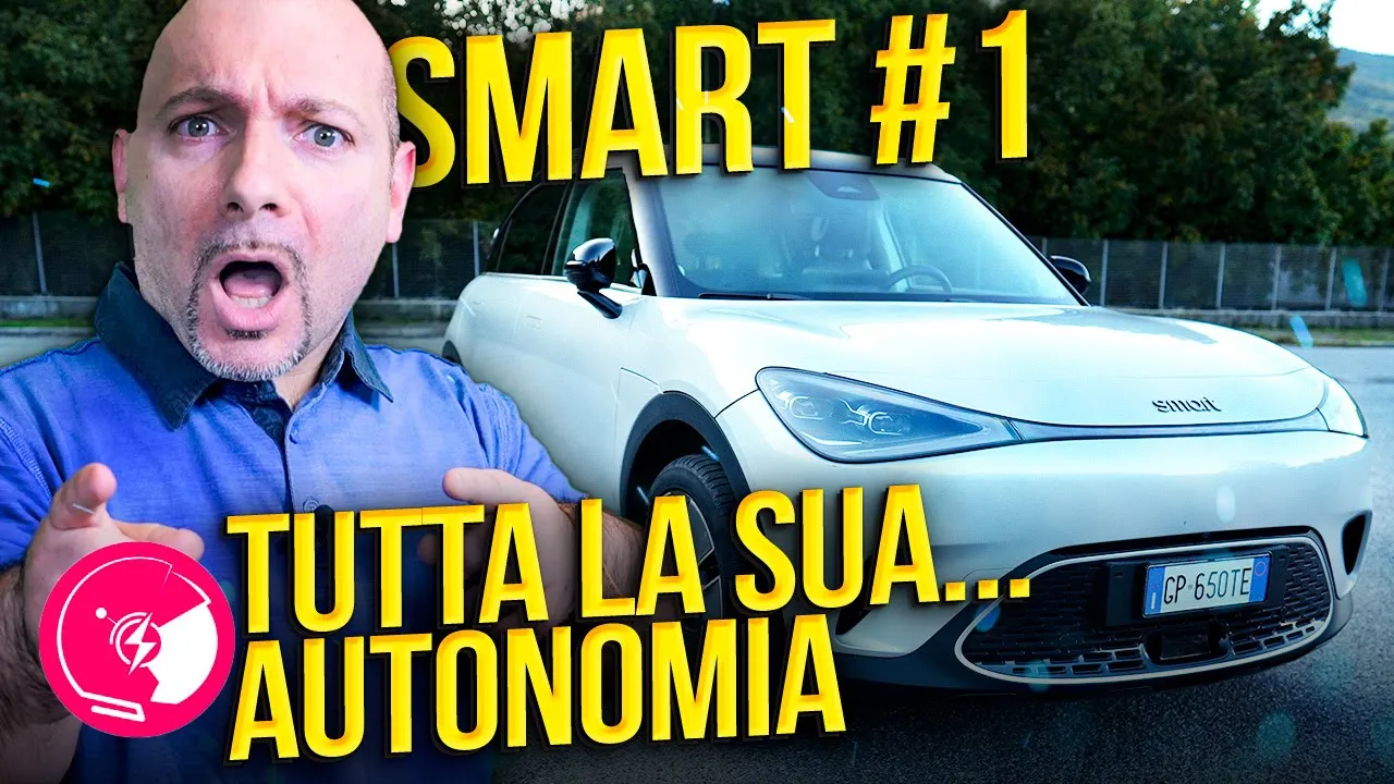 Smart #1 Pro Plus, consumi reali tra città, salita e 130 km/h