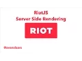 RiotJS - Server Side Rendering