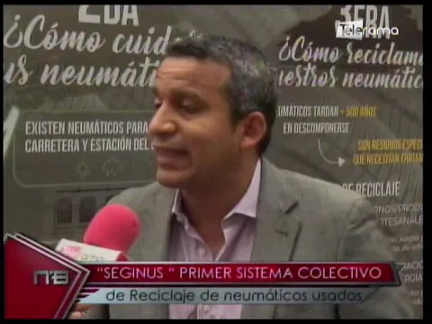 Seginus primer sistema colectivo de reciclaje de neumáticos usados