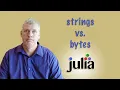 Strings vs bytes in Julia when calculating lexical diversity MATTR