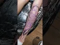 Full Snake design Leg Tattoo