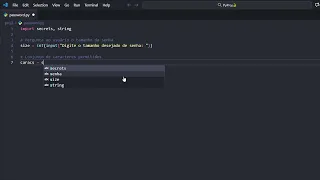 Python Password Generator no talk Keyboard ASMR